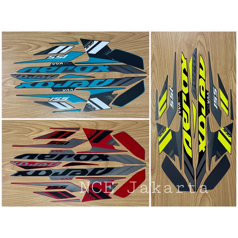 STIKER STRIPING AEROX 2021