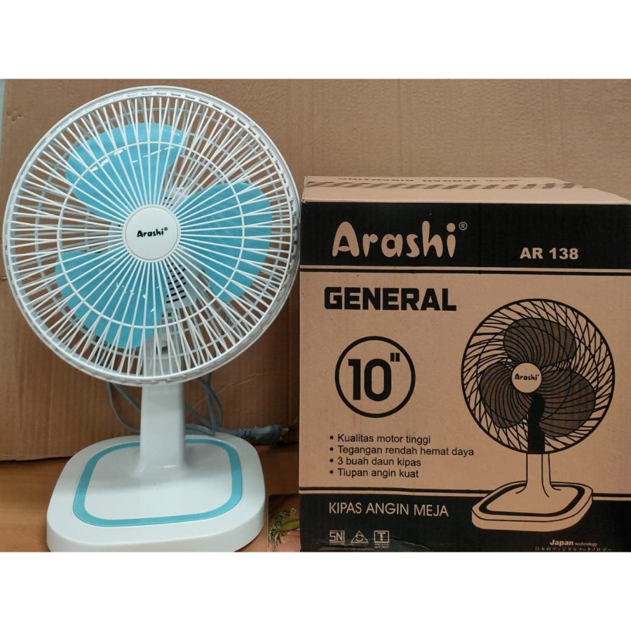 ARASHI General 8 - Kipas Angin Desk Fan 8 inch