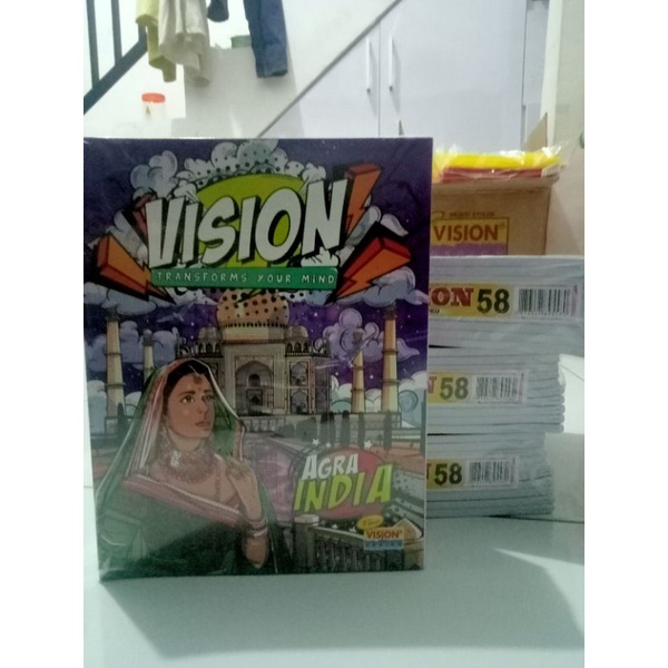 

(1pack)Buku tulis Vision 58 lembar (10 pcs)