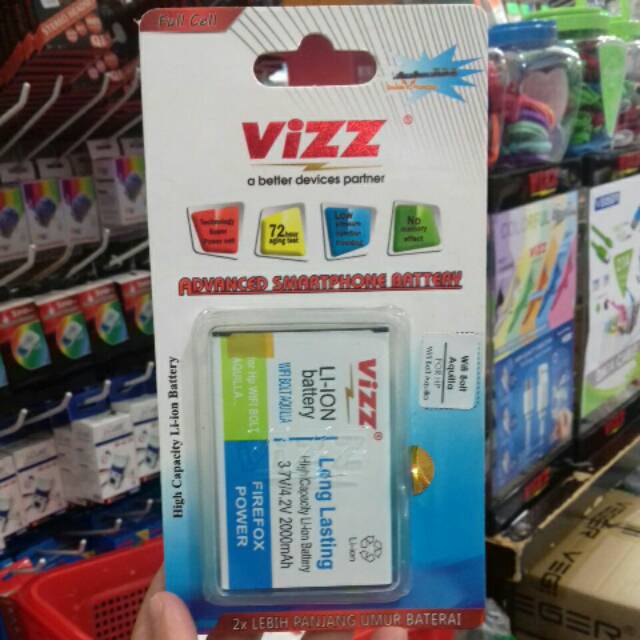Baterai VIZZ WIFI BOLT AQUILLA / Baterai Double Power WIFI BOLT AQUILLA