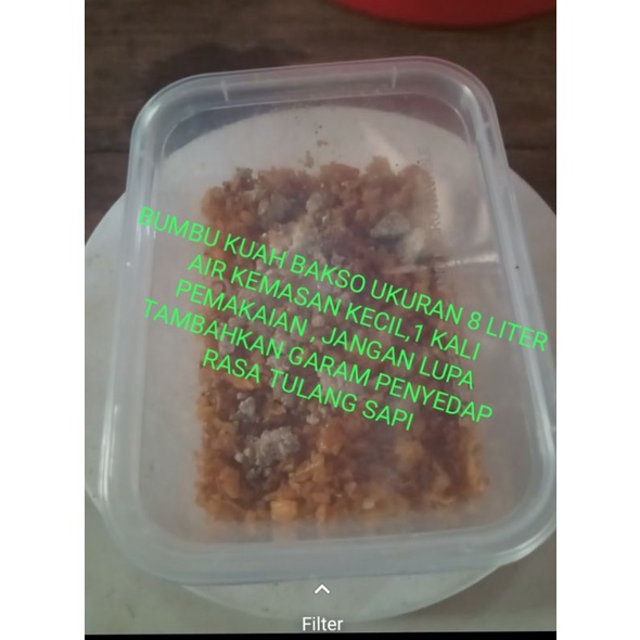 

Bumbu,kuahbakso