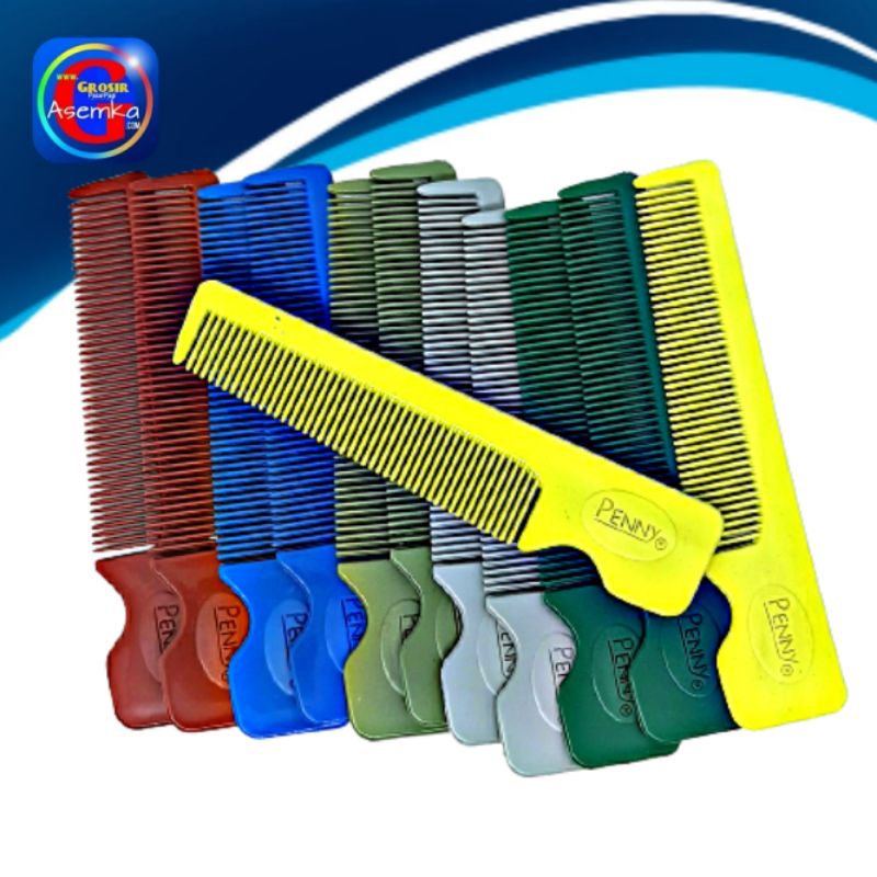 Sisir saku Pria Bergagang isi 12pcs