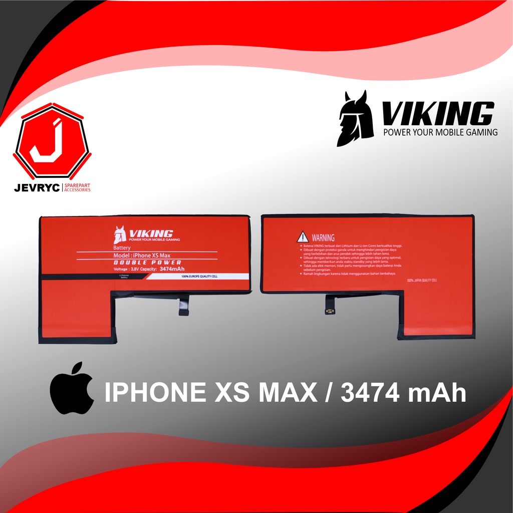 VIKING Baterai Iphone XS Max