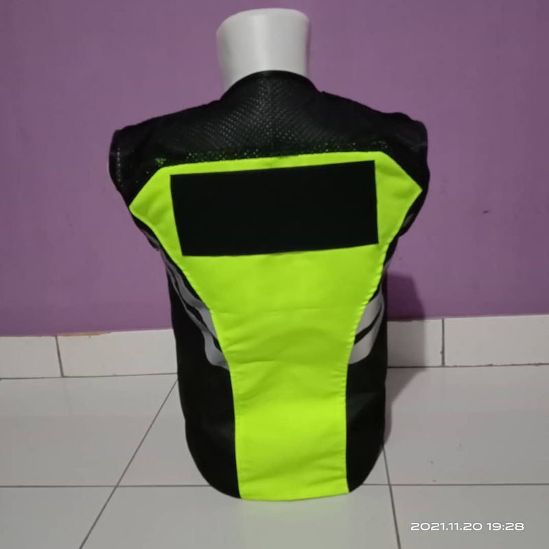 Rompi taslan safety polosan toring polisi security satpam