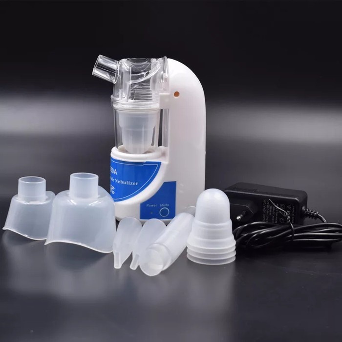 Nebulizer ultrasonic Inhaler Alat Bantu Pernafasan Asma Sesak Nafas DHW-2