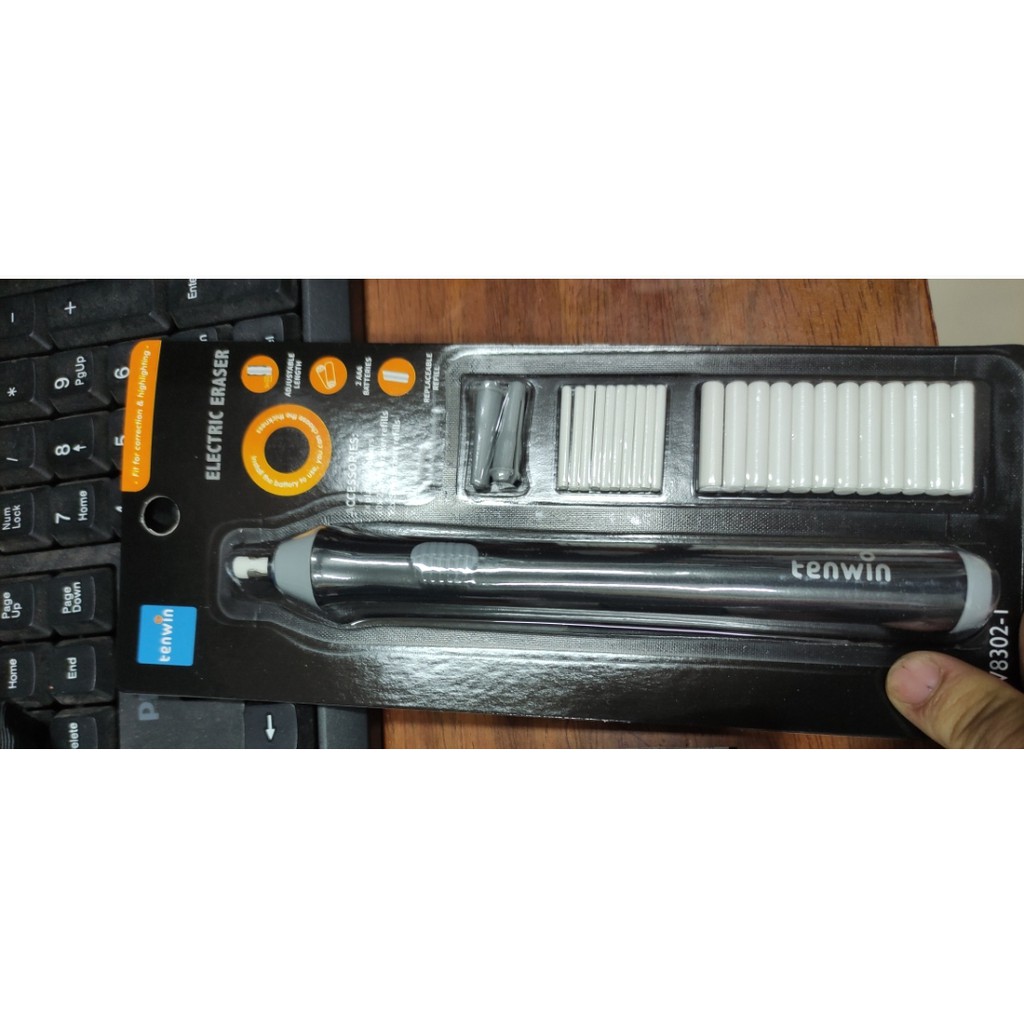 

penghapus elektrik tenwin baterai