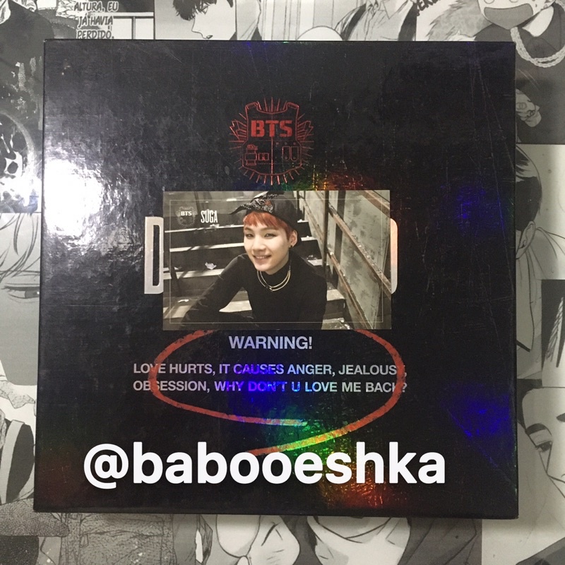 PHOTOCARD BTS SUGA // ALBUM DARK&WILD