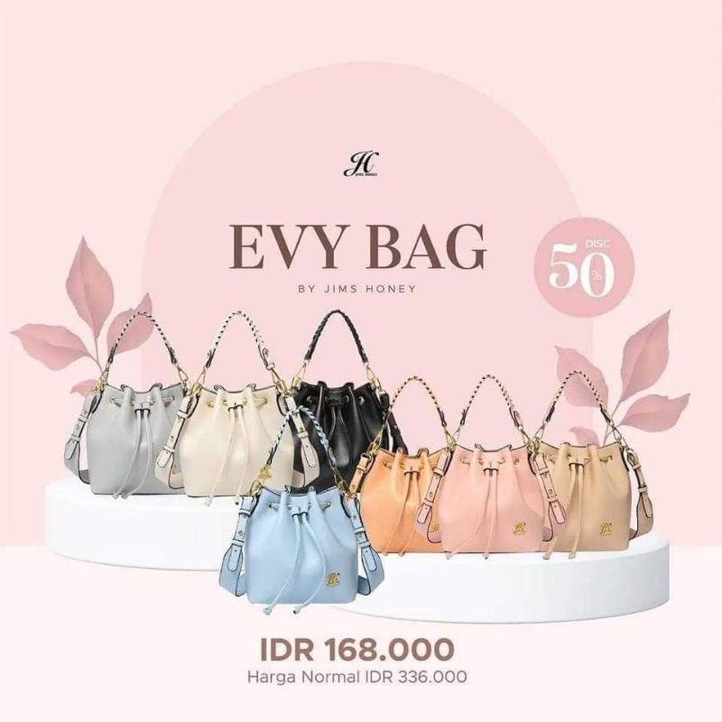 *PROMO* EVY BAG by JIMS HONEY Tas Selempang Handbag Evy