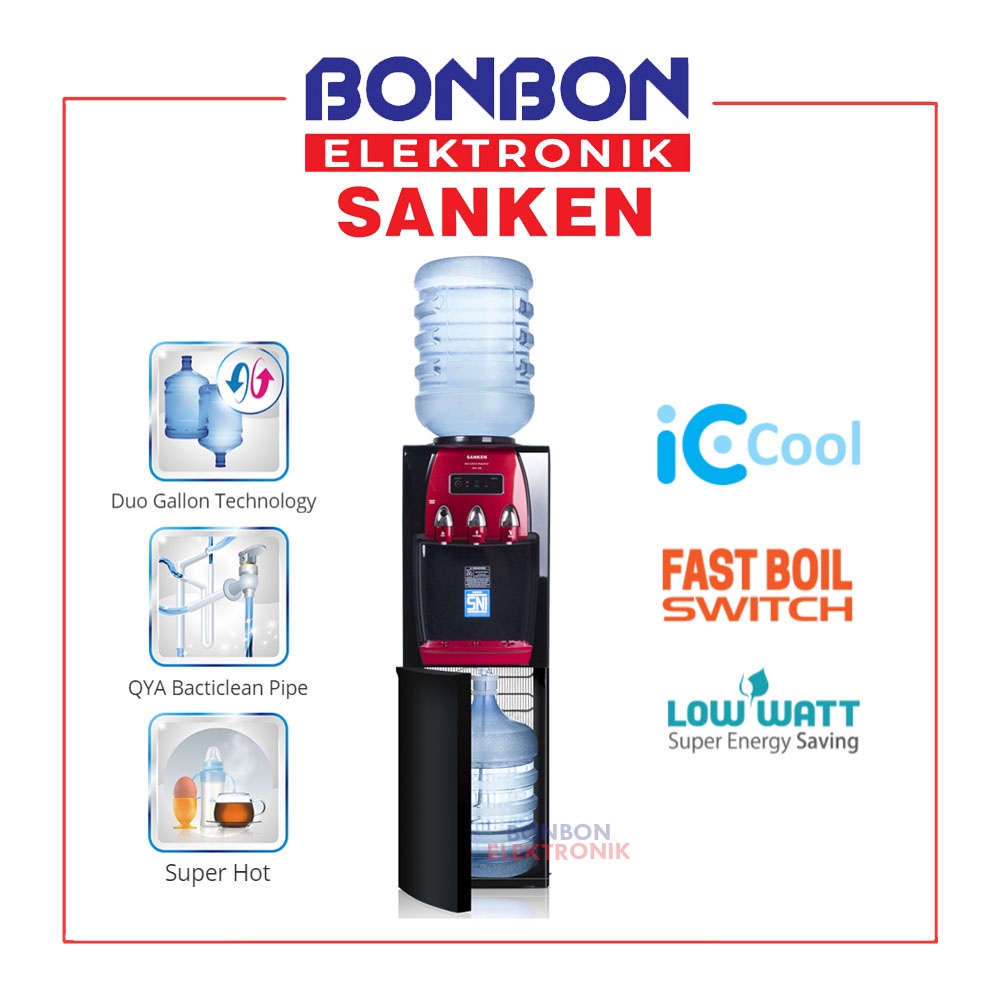 Sanken Dispenser Duo Galon HWD-Z73IC