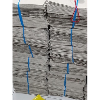 kertas koran bekas polos baru bersih atau kertas buram