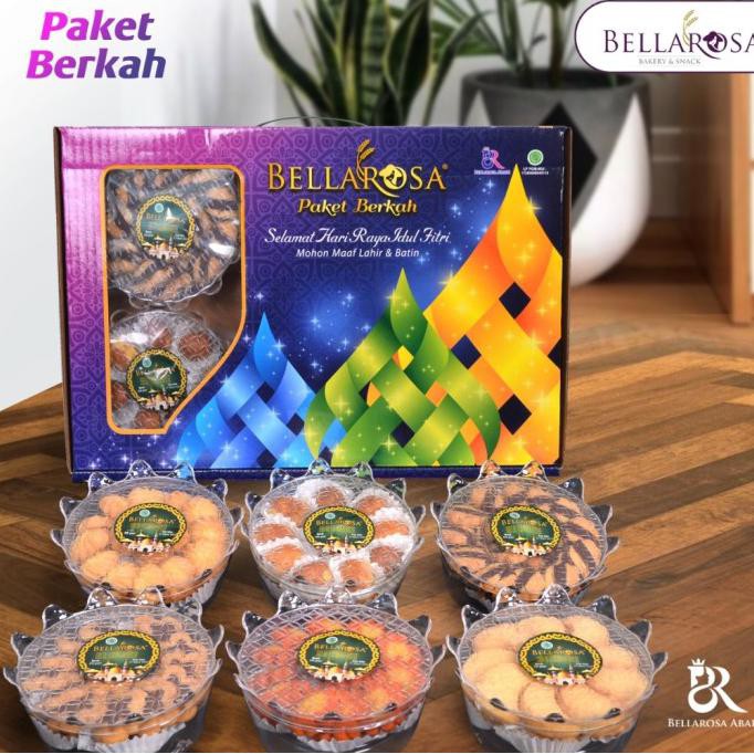 

Ready Stock] Kue Lebaran Bellarosa Paket Berkah Bb Murah Packing 2 Lapis Bubble