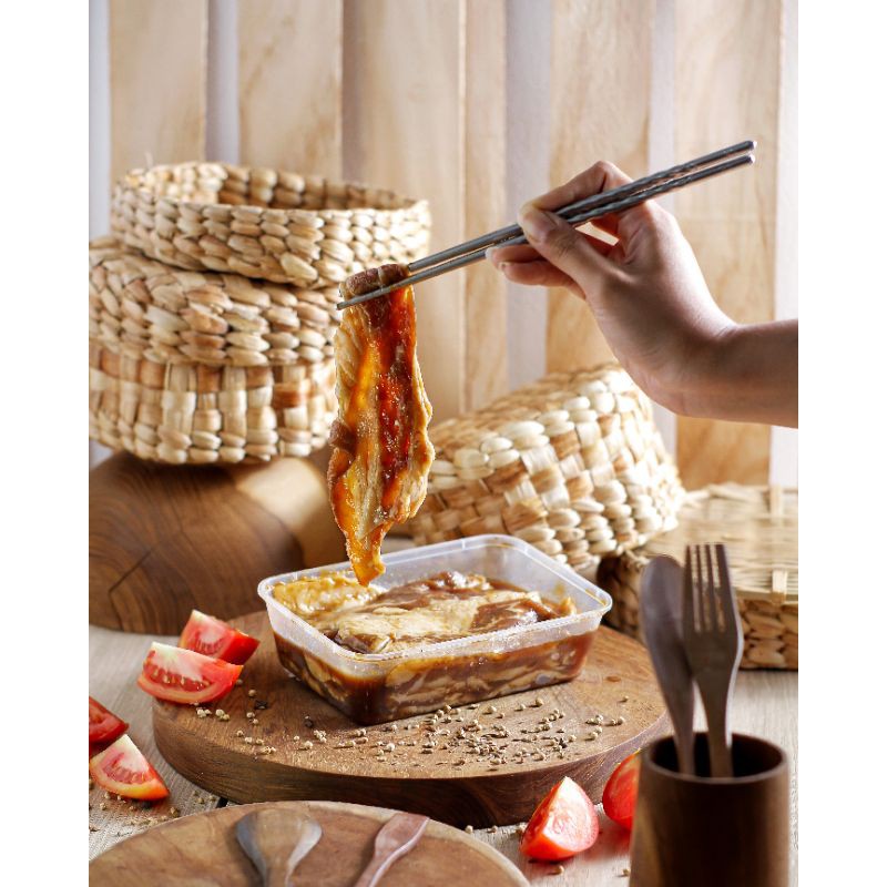 

Beef Slice Fat Marinate BBQ/Barbeque 500 gram