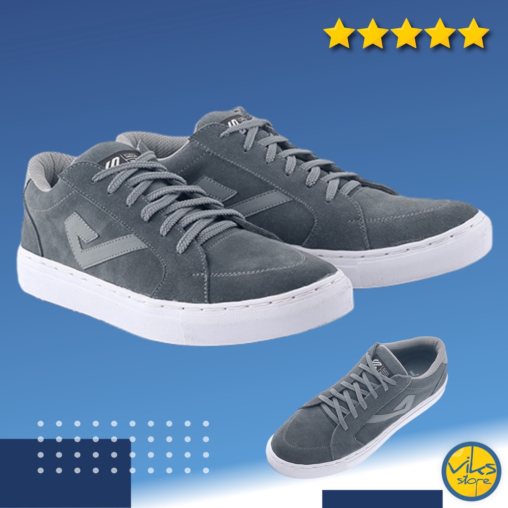 Sepatu Sneakers Pria Cowok Tali Style Casual Distro Kuzatura Original Suede Lokal Premium Elegan