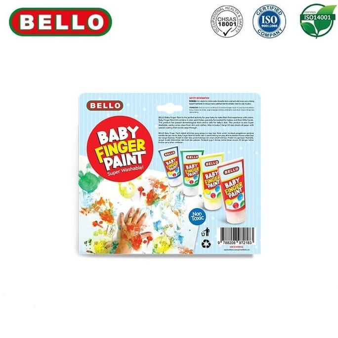 

SALE Bello Baby Finger Paint, Super Washable 4x60 ml/CAT AKRILIK SET/CAT AKRILIK SET 24 WARNA/CAT AKRILIK PASTEL/CAT AIR/CAT AIR LUKIS SET/CAT AIR GIOTTO/KUAS LUKIS 1 SET/KUAS LUKIS KECIL/KUAS LUKIS LENGKAP/KANVAS LUKIS/KANVAS LUKIS SKETSA/KANVAS LUKIS