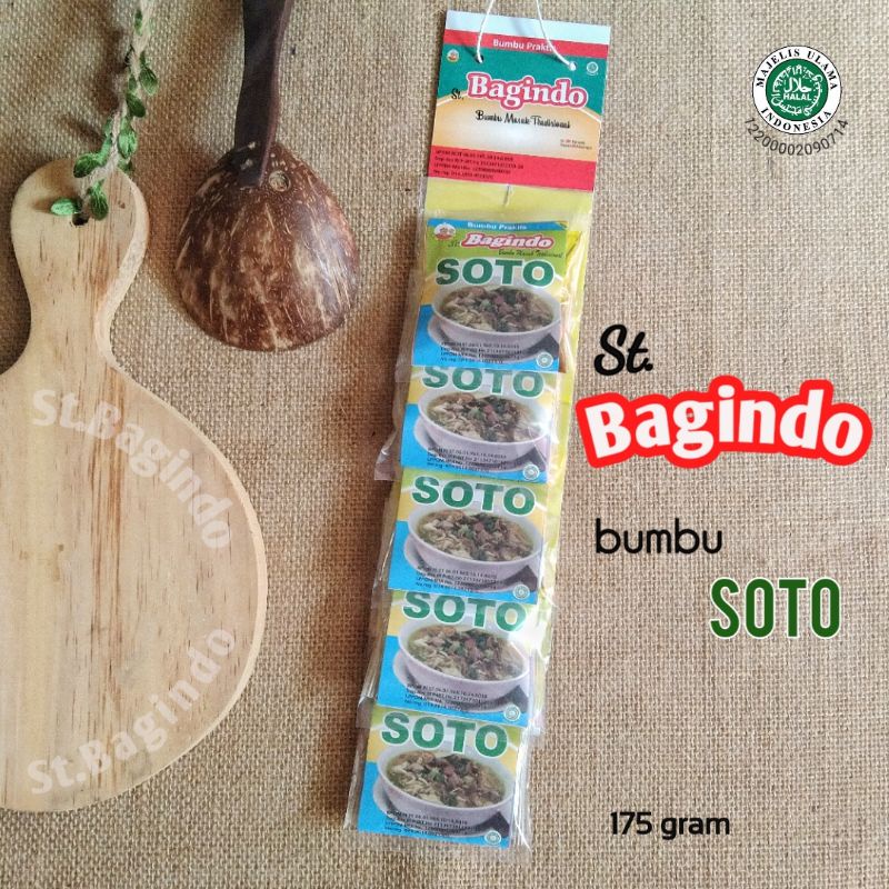 

BUMBU SOTO St.BAGINDO 175 gram