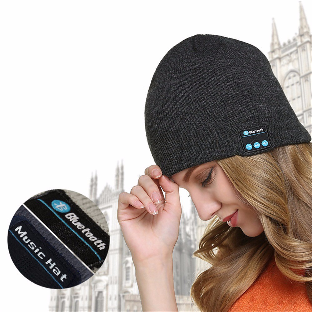 TOPI MUSIC HAT BEANIE BLUETOOTH MUSIC STYLISH PREMIUM KUPLUK IMPORT HALUS HANGAT TOPI PRIA WANITA