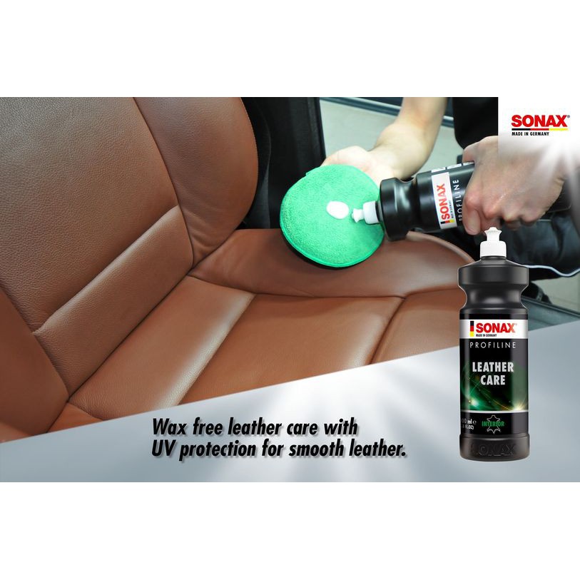 SONAX LEATHER CARE ECER Perawatan Kulit Asli Mobil MURAH