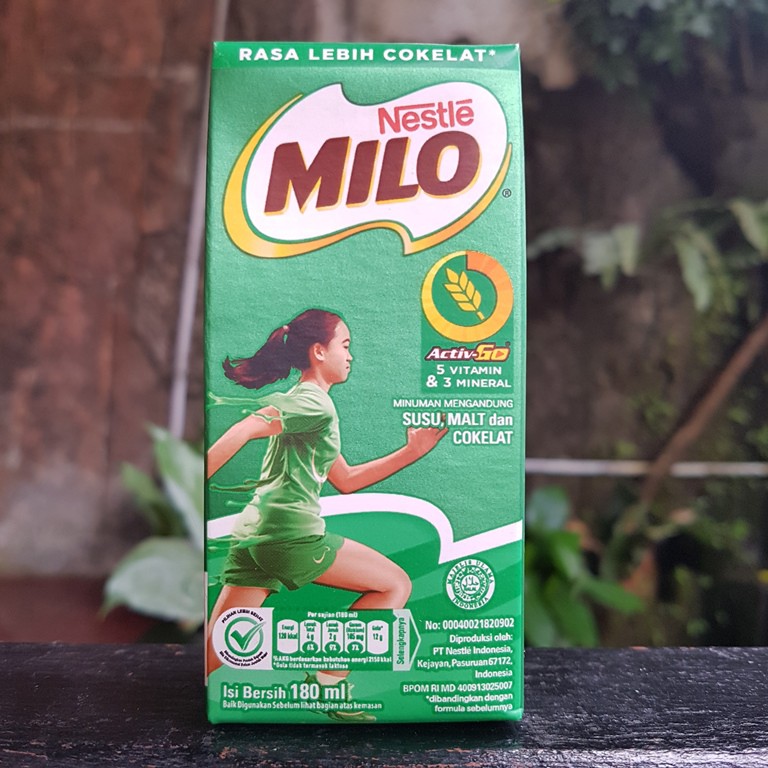 

Milo Susu UHT isi 180 ml