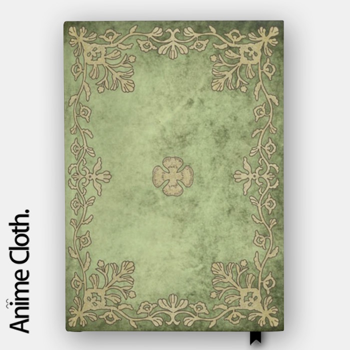 

(BISA COD) Buku Yuno Grimoire Black Clover Custom Anime Notebook Jurnal Planner - Size A6