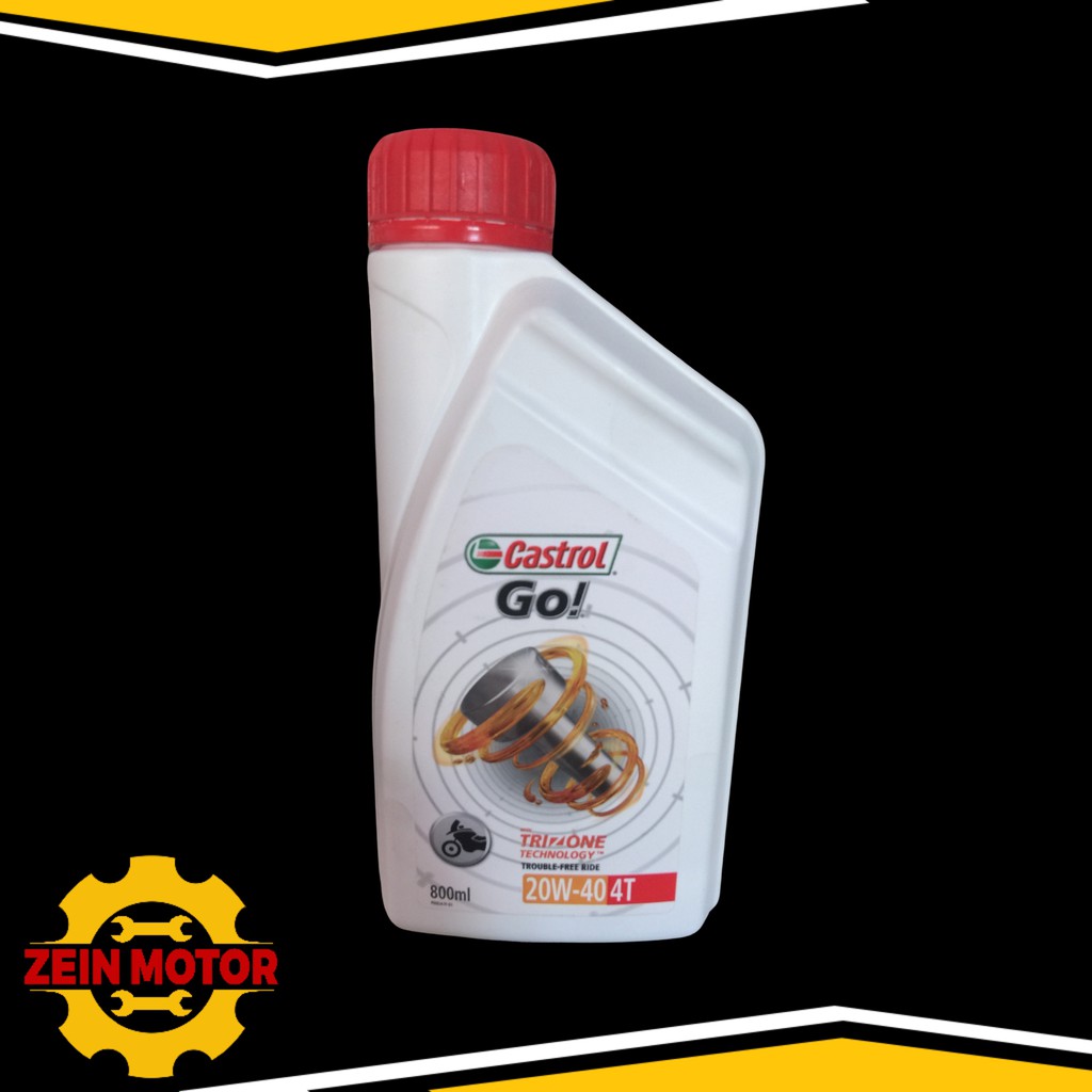 Oli sepeda motor castrol GO 4T 0,8 L / 800 ml