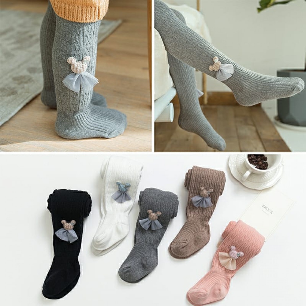 LEGGING ANAK PEREMPUAN BEAR HEAD / STOCKING ANAK / KUALITAS IMPORT
