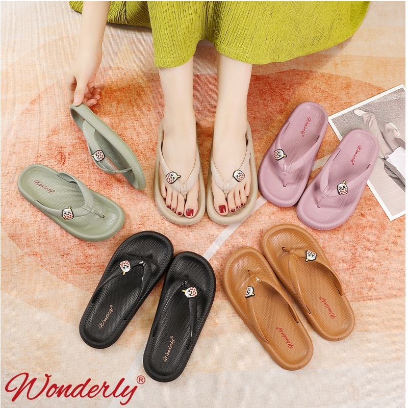 M2288-2 [WONDERLY] SENDAL JEPIT WANITA ANTISLIP WONDERLY SANDAL JEPIT WANITA SANDAL JEPIT BOBA