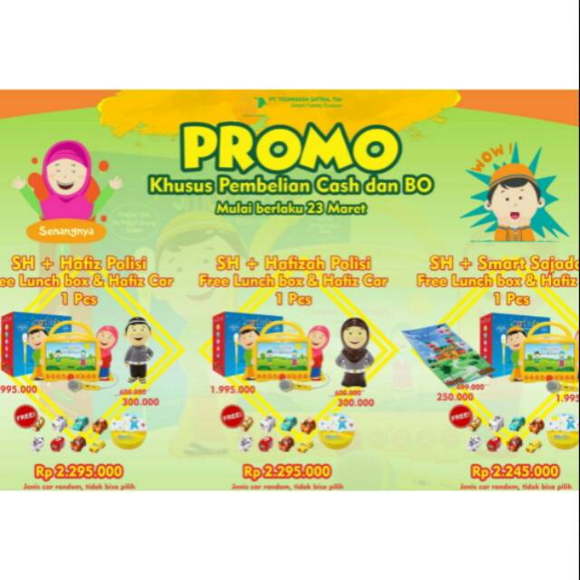 paket promo smart hafiz