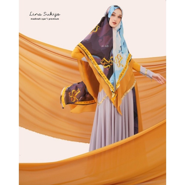 gamis set by lina Sukijo