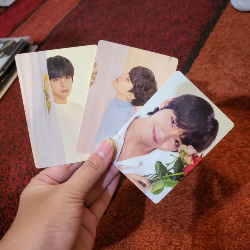 BTS Love Yourself in Seoul Mini Photocard MPC Official - Suga / Yoongi, Taehyung / V