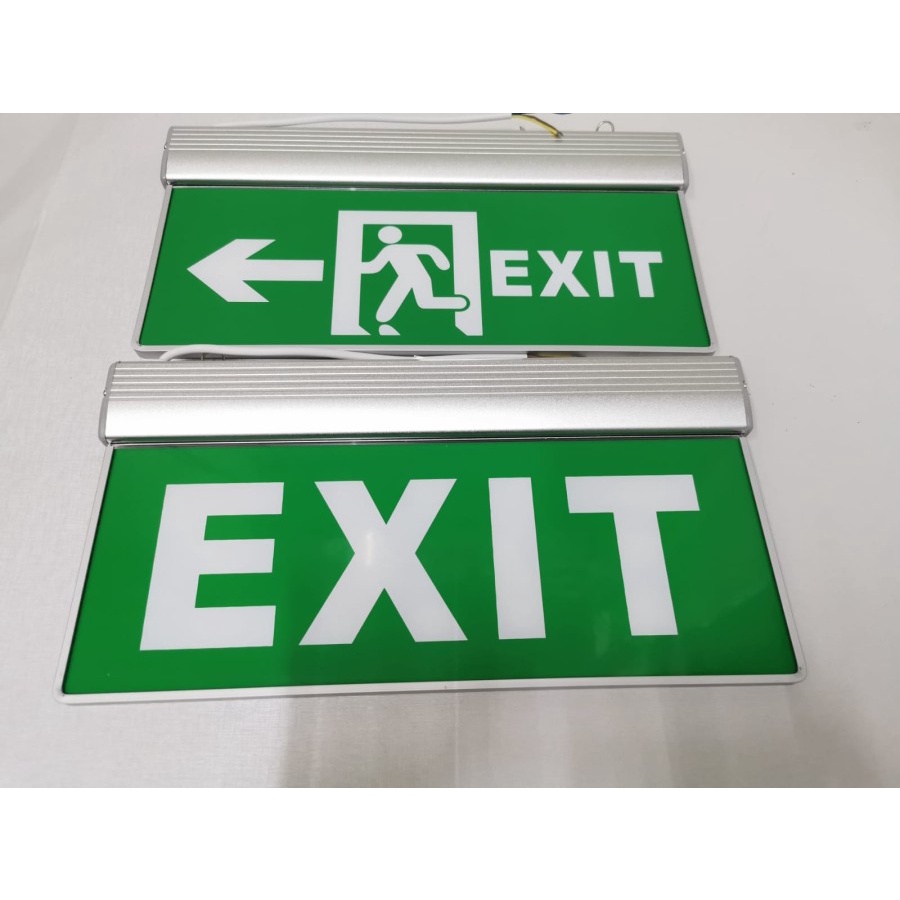 Lampu Emergency Exit Acrilic LED / Lampu Darurat EXIT LED