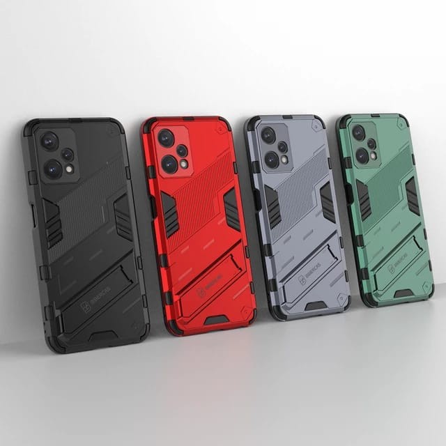 REALME 10 4G 9i 9 4G 9 PRO PLUS / REALME 8 4G / 5G / 8i 8 PRO NARZO 50 GT NEO 2 SOFT CASE KICKSTAND CYBERPUNK SERIES