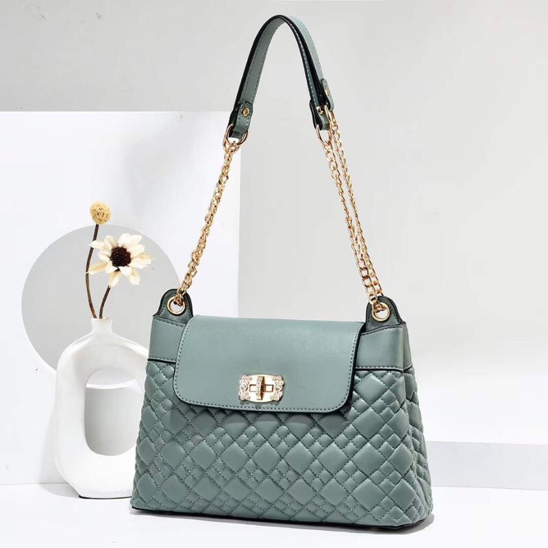 SG7814 Syafniegalery tas wanita tali rantai import 3514 2138