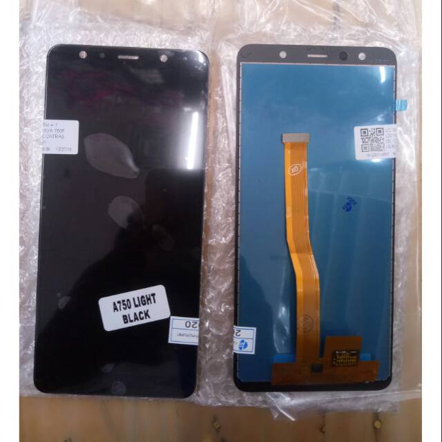 Lcd ts samsung galaxy a 7 2018 a 750 contras lcd touchsceen samsung a 750 a 7 2018 kontras