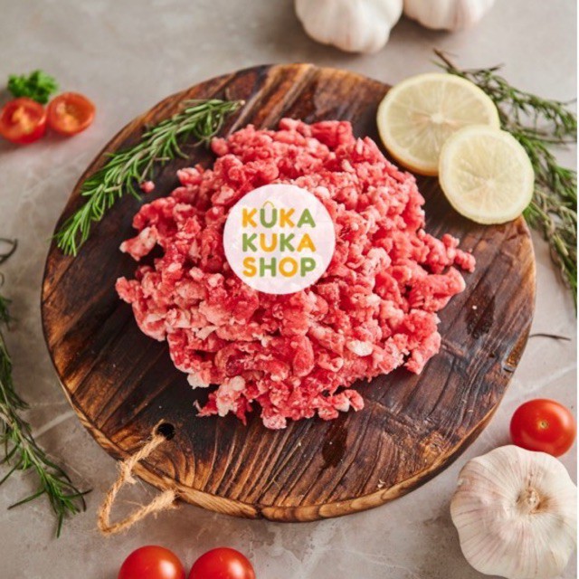 MINCED BEEF / DAGING SAPI GILING IMPORT PREMIUM 85CL -250gr