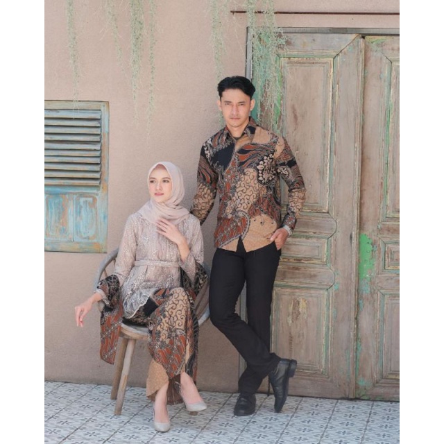 COUPLE INDAH/KEBAYA COUPLE/KEBAYA MODERN/KEBAYA TERBARU/KEBAYA TUNANGAN/SARIMBIT