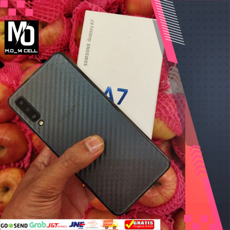 SAMSUNG A7 2018 4/64 SECOND LENGKAP NO MINUS ORIGINAL 100% FULL SETT