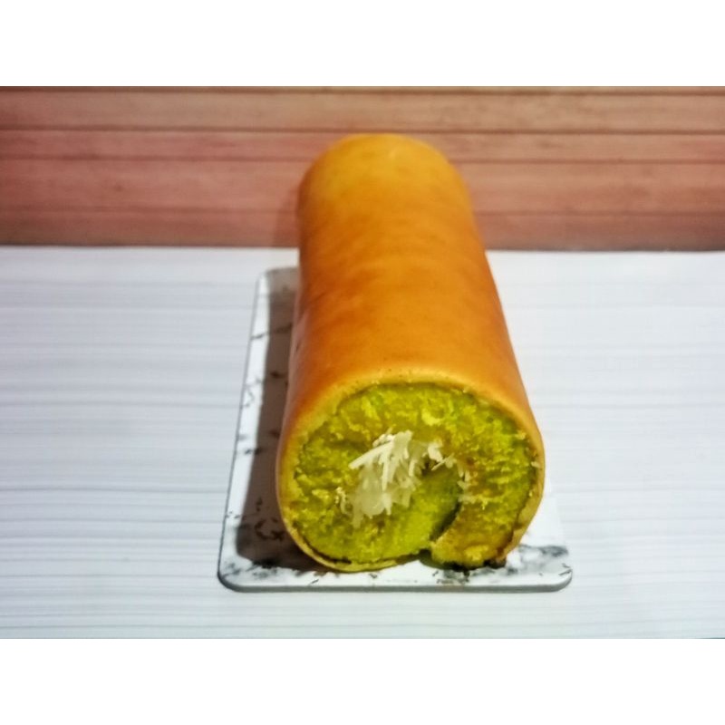 

Bolu Gulung / Roll Cake PREMIUM pandan keju/meisis - snack