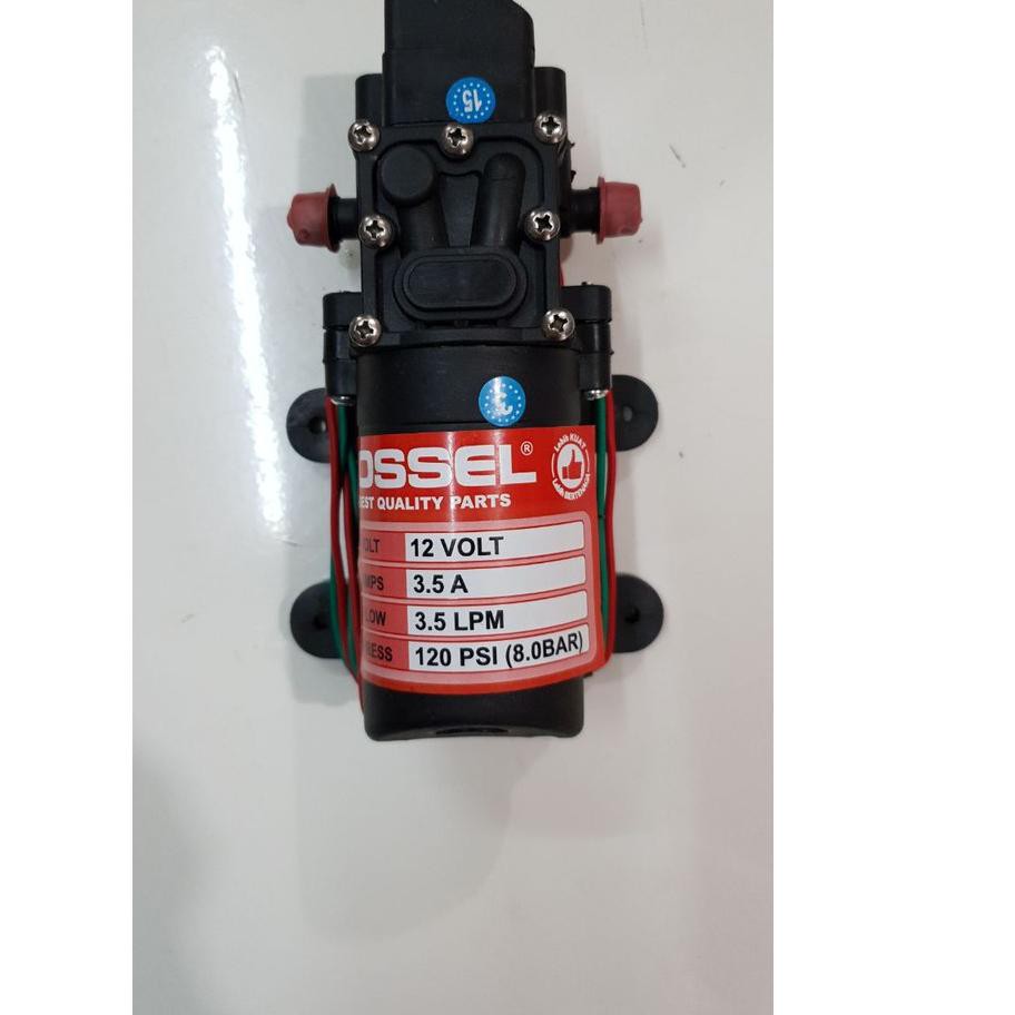 R.E.A.D.Y BESAR 120 psi Dinamo Pompa Air Water Pump DC 12 Volt Ossel ,,..,,.,,