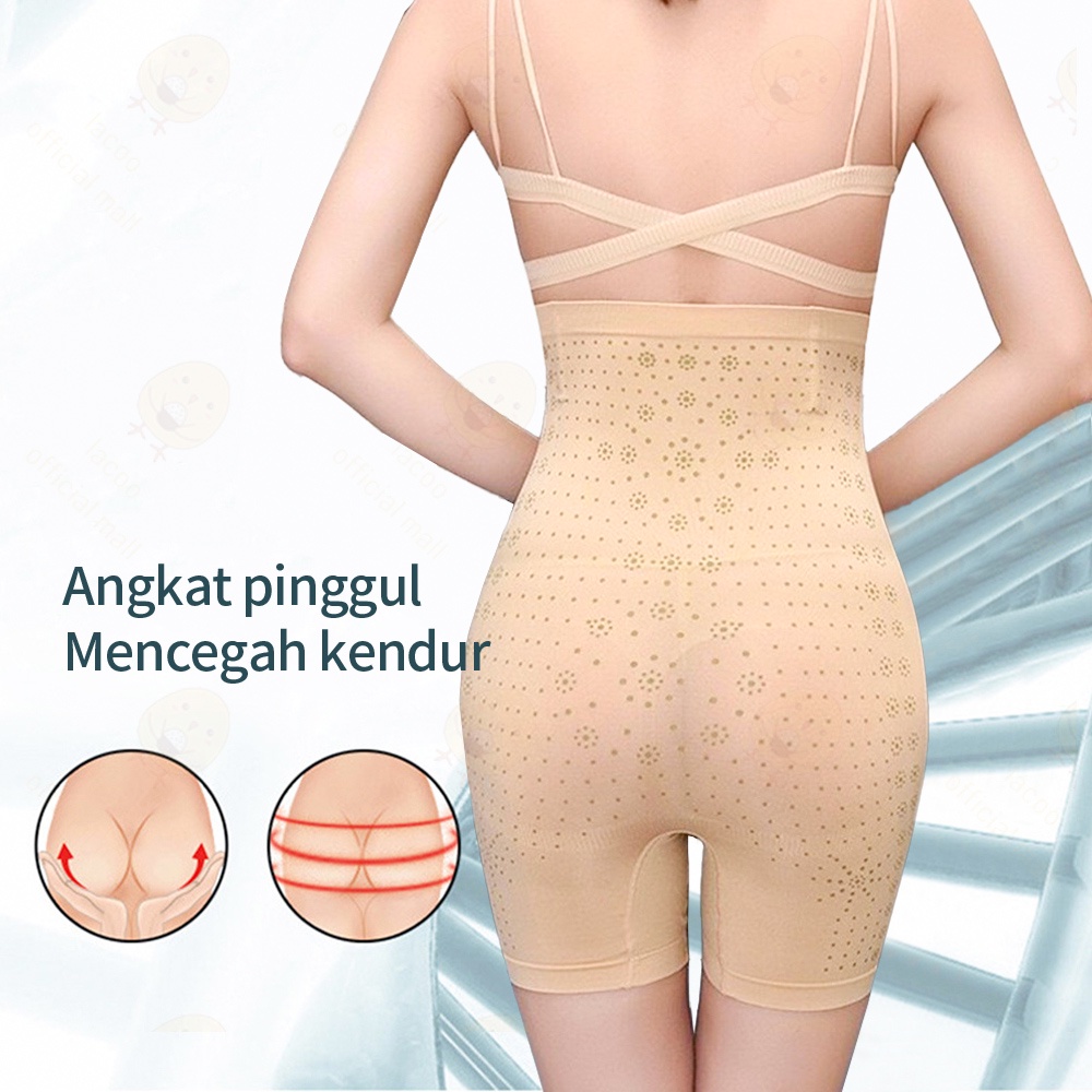 Lacoo Celana dalam korset wanita Korset celana pelangsing perut Shapewear pants