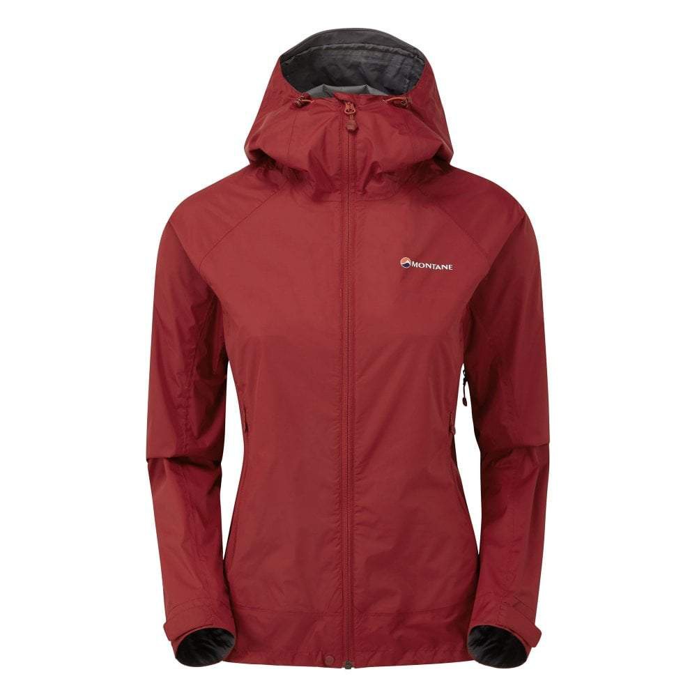 Jaket Harian / Jaket Outdoor Montane Atomic Womens Jacket Waterproof - Tibetan Red Original