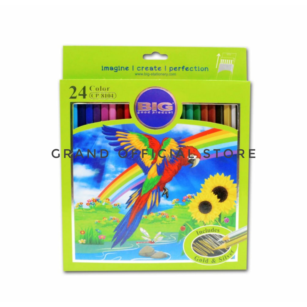 

[GRAND] PENSIL WARNA BIG 24 WARNA PANJANG