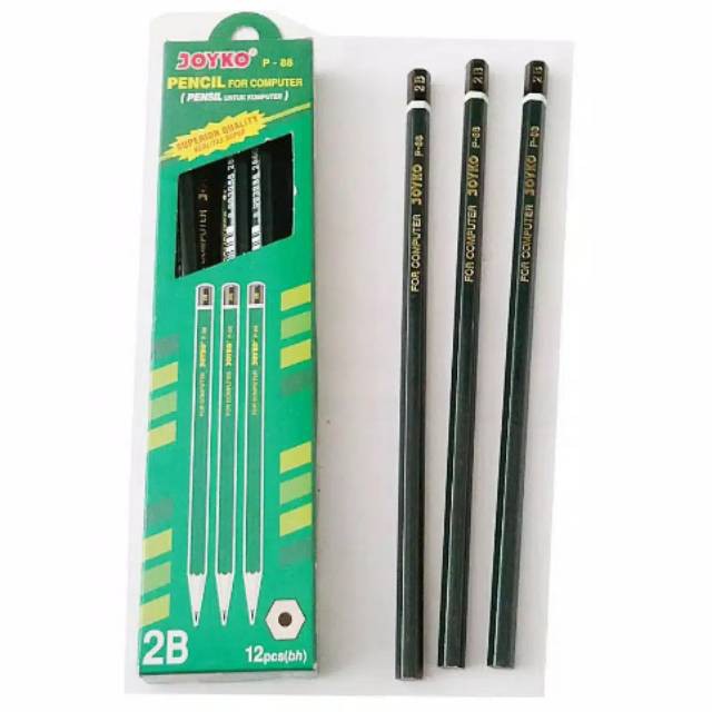 

Pensil 2B Joyko P-88 Hijau Pencil Joyko Pensil Sekolah