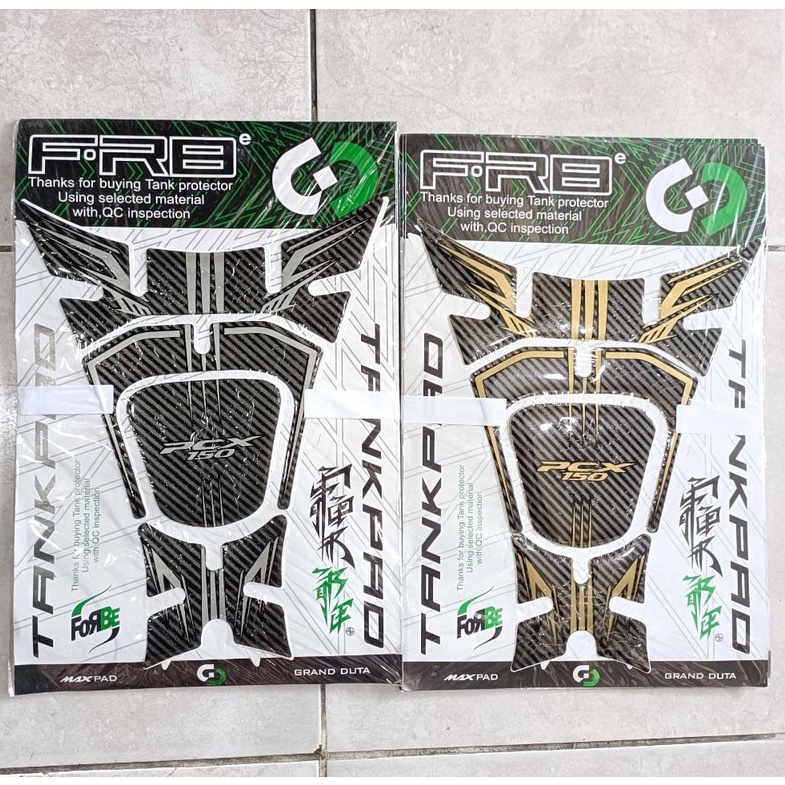 TANKPAD PELINDUNG TANGKI PREMIUM HONDA PCX 150 NEW LOKAL MOTIF CARBON