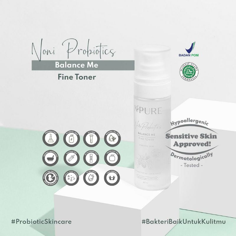 N'PURE NONI PROBIOTICS &quot;BALANCE ME&quot; FINE TONER