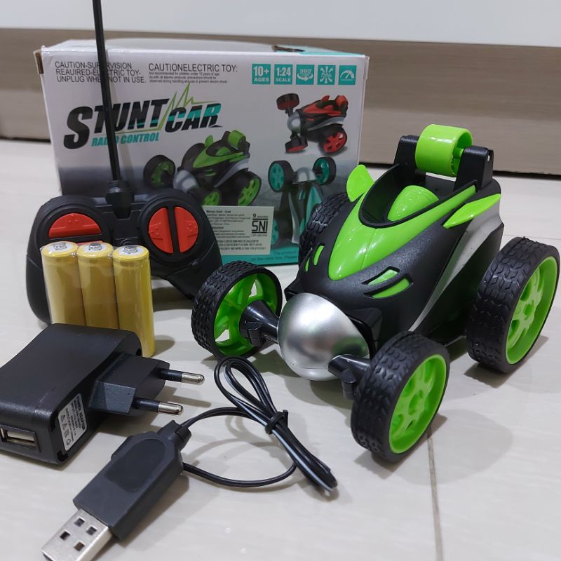 MOBIL REMOTE CONTROL, RC STUNT CAR, BISA JUNGKIR BALIK