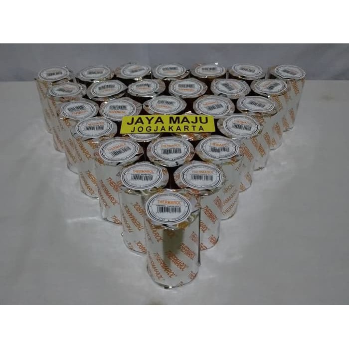 

KERTAS STRUK THERMAROL 58 X 37 58X37 58 x 37 58x37 MM UNTUK PRINTER BLUETOOTH