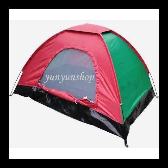 BEST SELLER TENDA CAMPING DOME KAPASITAS 4 - 5 ORANG KEMPING GUNUNG CAMPING TENT ANAK DAN DEWASA-