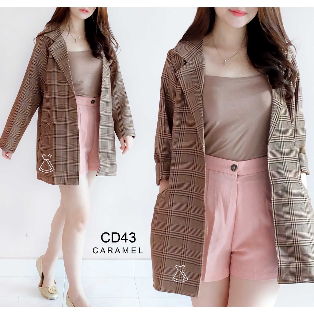 CD43 - Outer Blazer Korea Linen