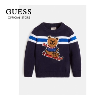 GUESS Girls Big Long Sleeve Chenille Sweater