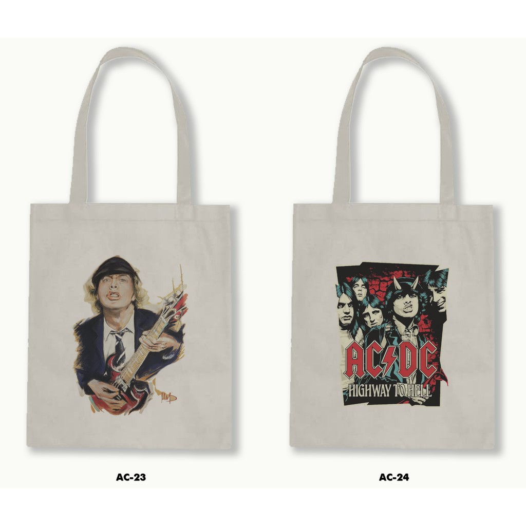 TOTE BAG BLACU - AC/DC - ACDC .02